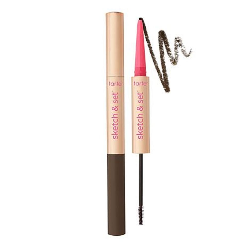 Tarte Sketch & Set Brow Pencil & Gel in Black Brown